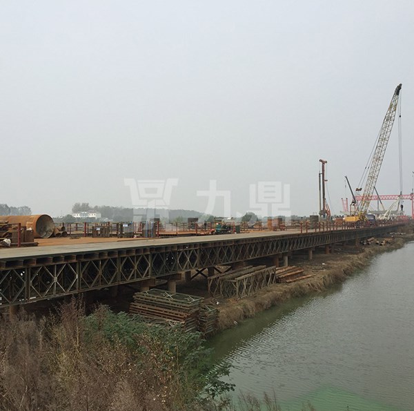 武漢市(shi)政(zheng)路(lu)橋-天河機場(chang)S9標(biao)段2鋼(gang)便橋